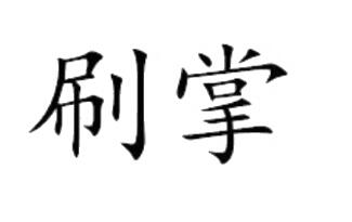 刷掌