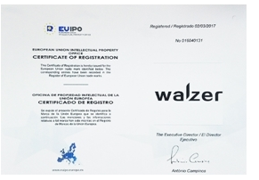 Walzer通过欧盟商标认证