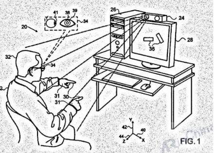 苹果新专利技术或将用眼球操控计算机