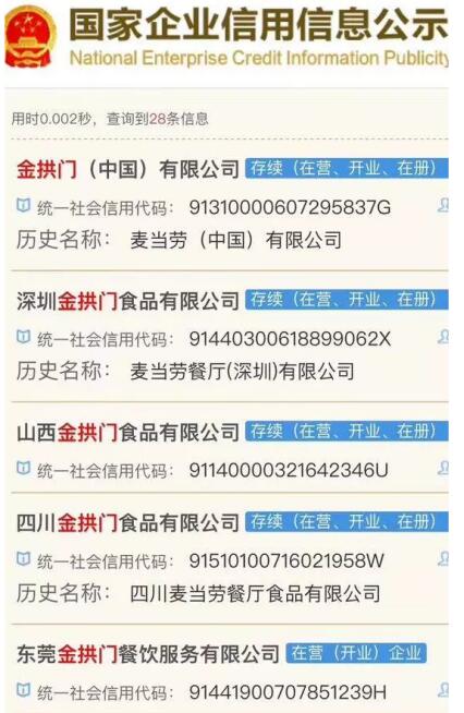 麦当劳改名金拱门，会导致商标被注销吗？