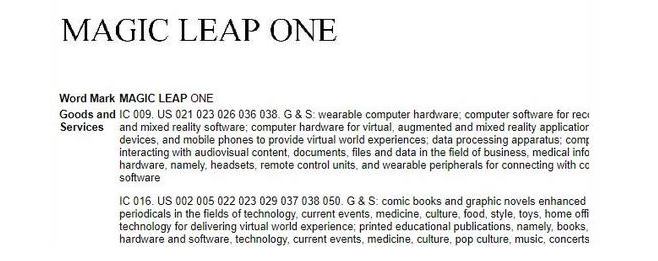 神秘AR初创公司Magic Leap的首款设备或许名为“Magic Leap One”