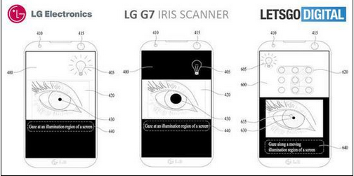 LG获虹膜新专利，G7将率先使用虹膜识别新玩法