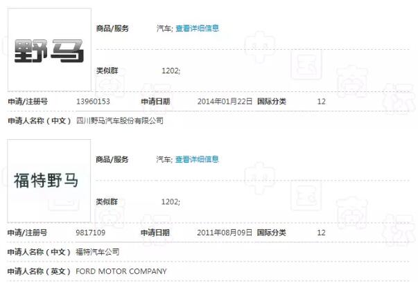 品牌重名,福特野马败给四川汽野马判赔一百万 品牌重名,福特野马败给四川汽野马判赔一百万