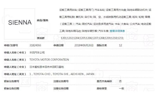 汽车巨头丰田在华注册商标布局知识产权