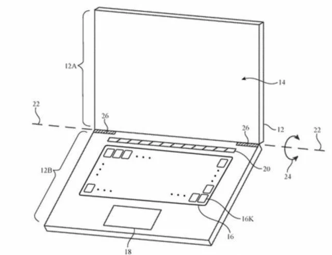 苹果申请新专利：将每个按键都装上自适应显示键盘