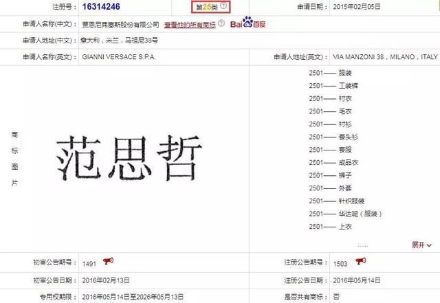 “范思哲”商标被无效，原因竟是因为注册太多商标