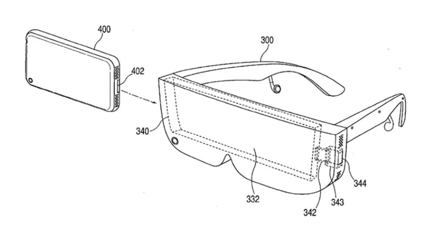 苹果获得一项头戴显示器专利