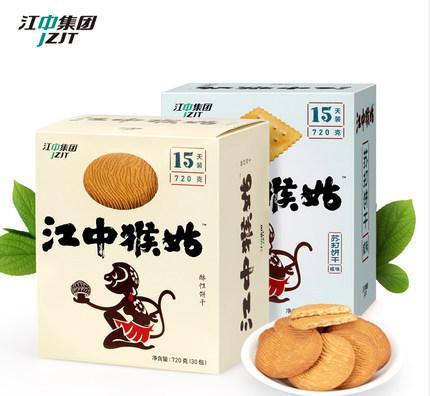 江中“猴菇”饼干被山寨 索赔15万元