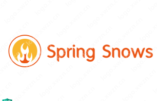 英文名“Spring Snows”logo设计作品合集