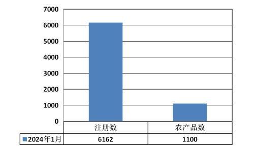 截至2024年1月 贵州省有效注册商标达524149件