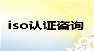 iso认证咨询